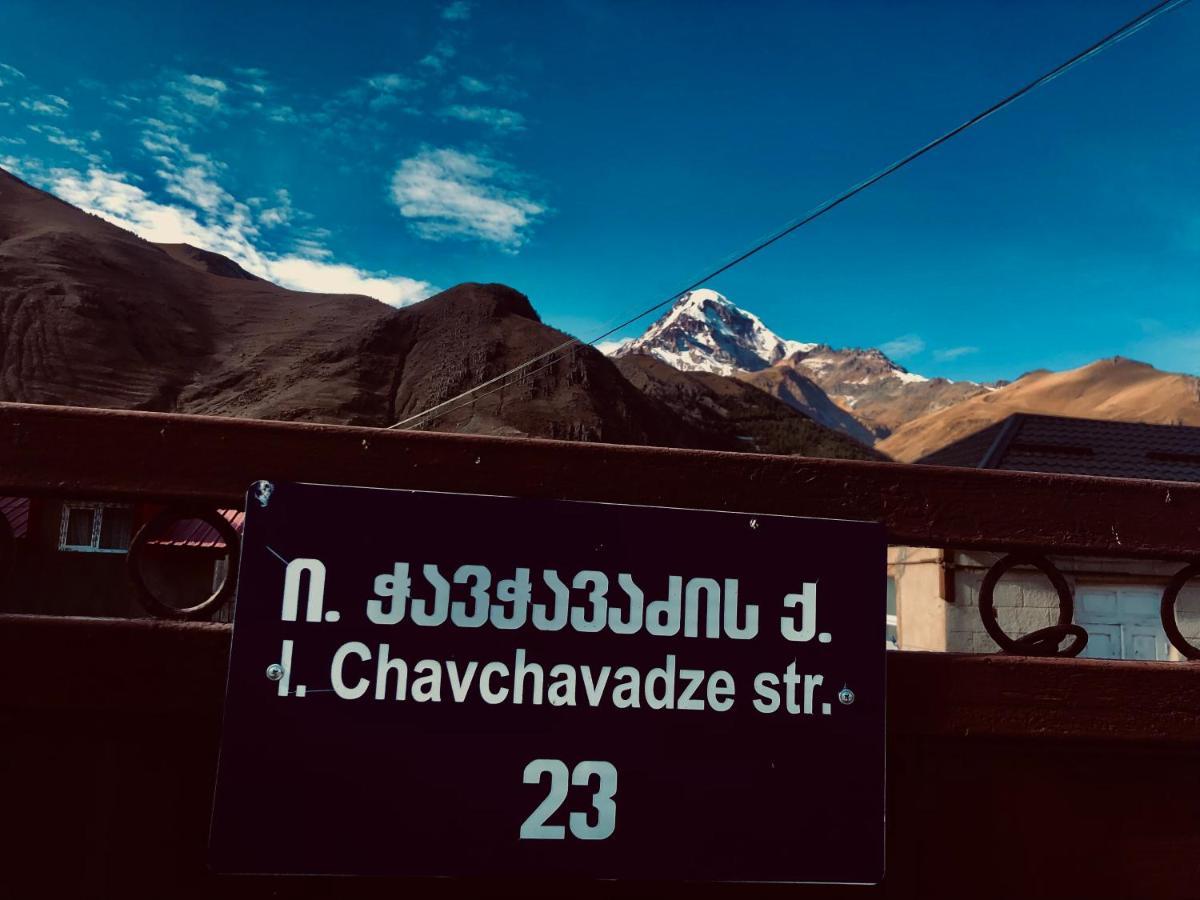 Guest House Chavchavadze N23 Kazbegi Ngoại thất bức ảnh